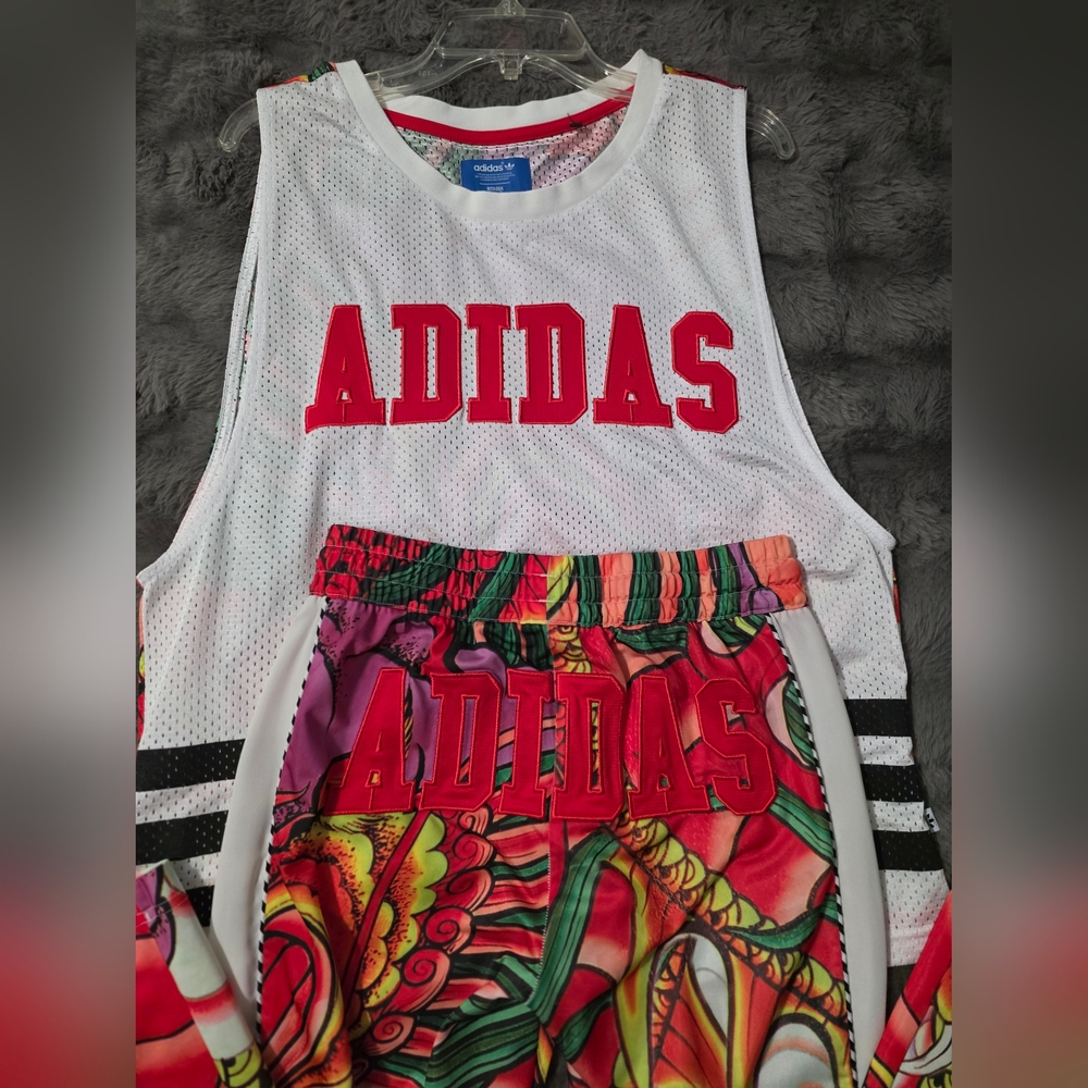 Adidas Originals Rita Ora Dragon Print 3 Piece Set Size Small - Picture 14 of 16